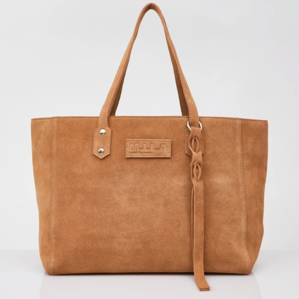 NWT M.I.L.A Luxe Suede Bag